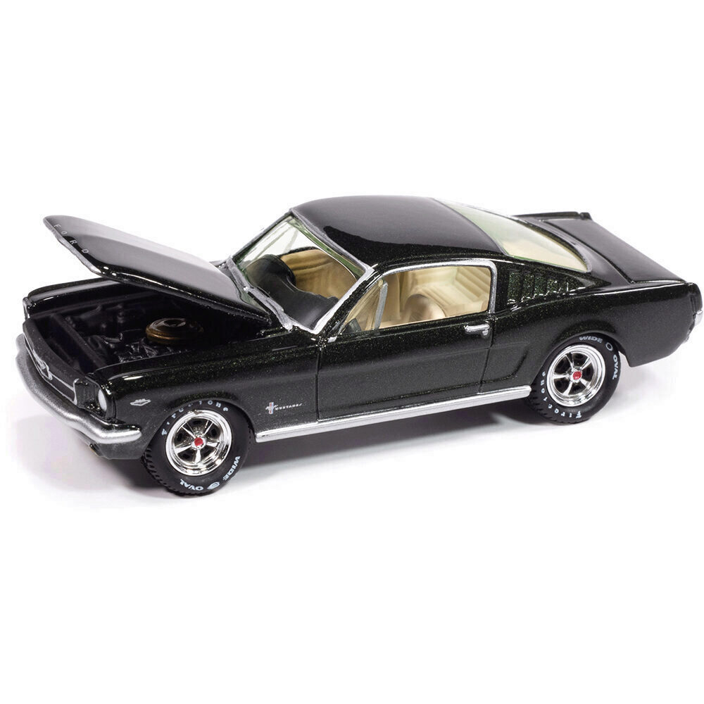 1965 Ford Mustang Fastback w/Tin- Ivy Green | Johnny Lightning