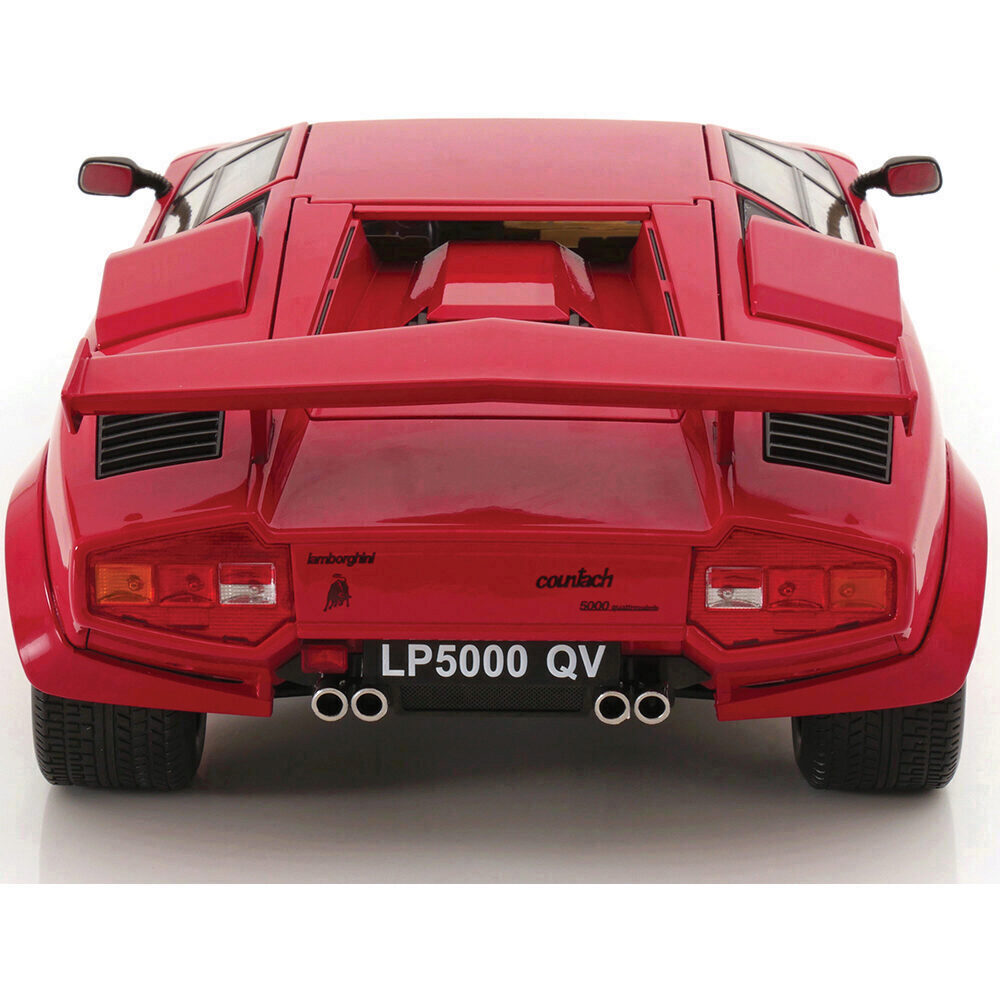 1985 Lamborghini Countach LP 5000S QV Red Diecast Model Car