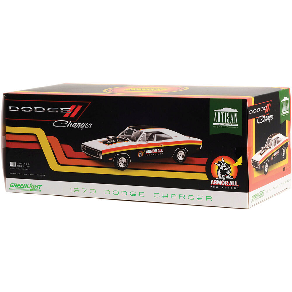 【懸賞品】ホットウィール 1970 DODGE CHARGER 1/18 Greenlight 1:18 Artisan Armor All 1970 Dodge Charger with