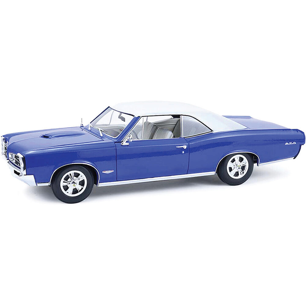 1966 Pontiac GTO Barrier Blue with White Top | Highway 61