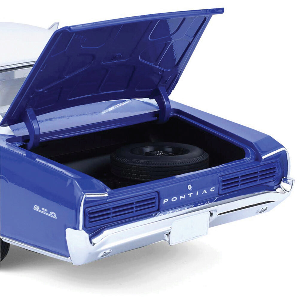 1966 Pontiac GTO Barrier Blue with White Top | Highway 61