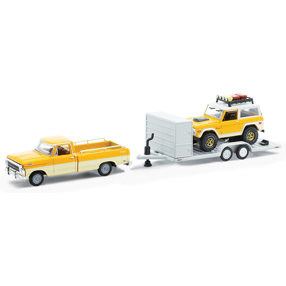 M2マシーン フォード F-100 レンジャー 4X4 & フォード・ブロンコ M2 Machines - 1969 Ford F-100 Ranger Truck & 1971 Ford
