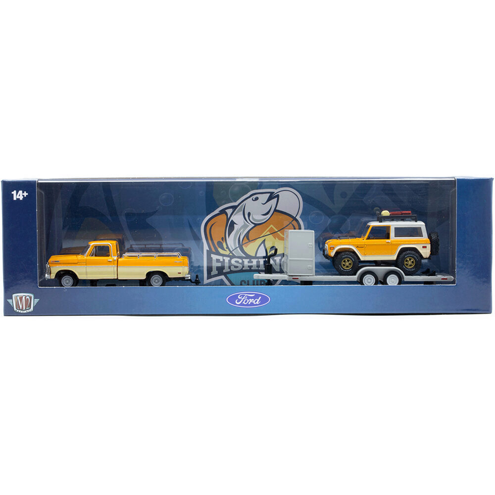 M2マシーン フォード F-100 レンジャー 4X4 & フォード・ブロンコ M2 MACHINES CHASE '69 FORD F100 RANGER 4X4 & '66 FORD BRONCO