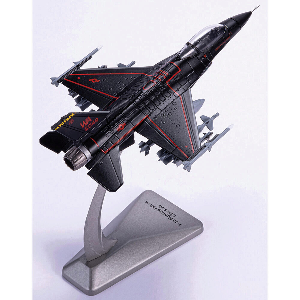 F-16 FIGHTING FALCON 1/100 DIE CAST MODEL AF1-0142D 64TH AGGRESSOR