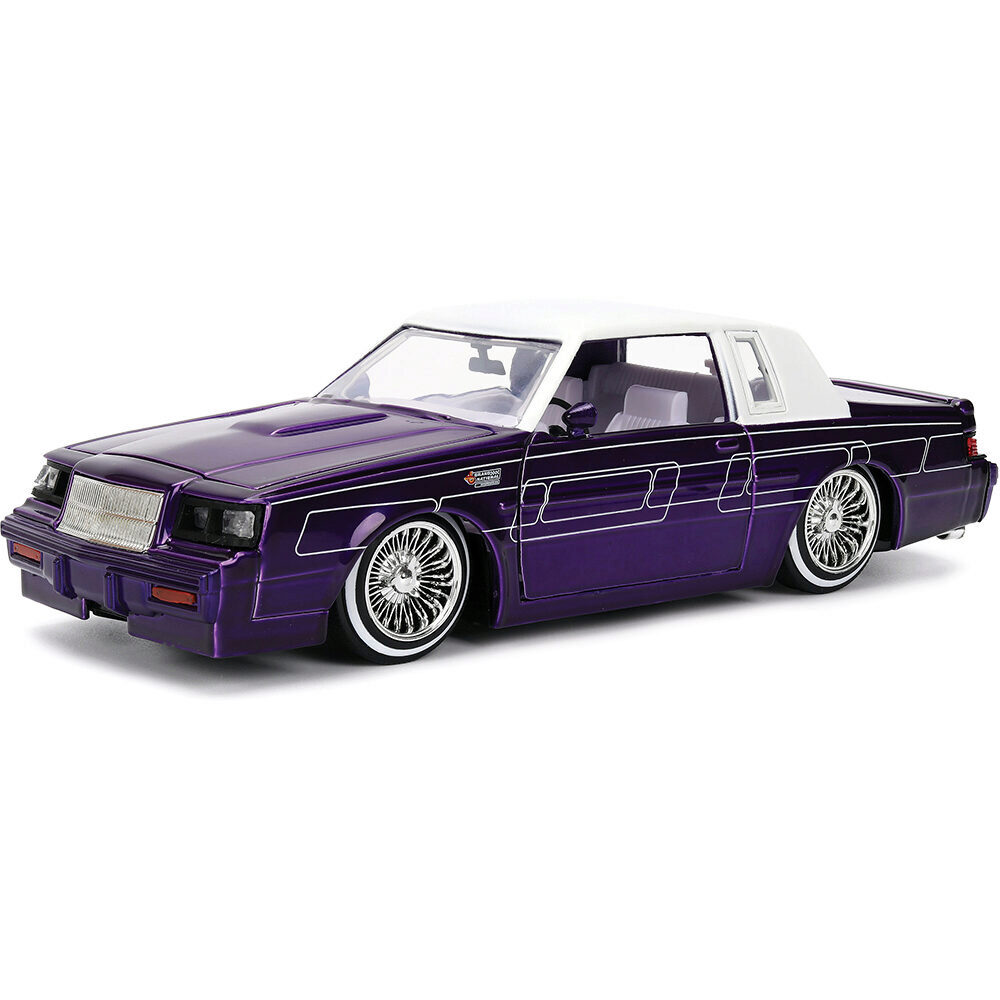 ミニカー Jada 1987 BUICK GRAND NATIONAL 1/24 1987 BUICK GRAND NATIONAL #7 BLACK 1/24 DIECAST MODEL CAR BY