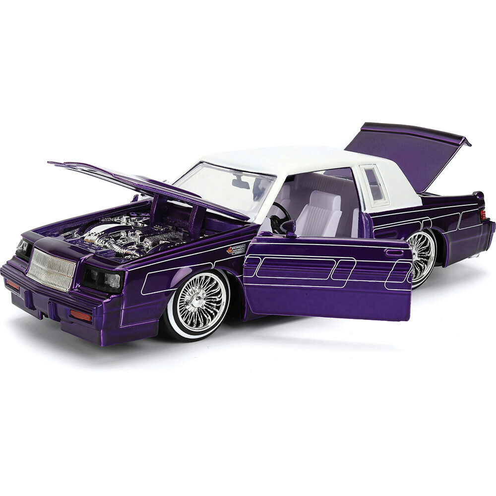 1987 Buick Grand National Purple Diecast Model Car Jada Toys