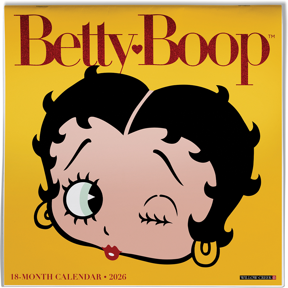 Betty Boop 2026 Wall Calendar | Willow Creek Press, Inc.