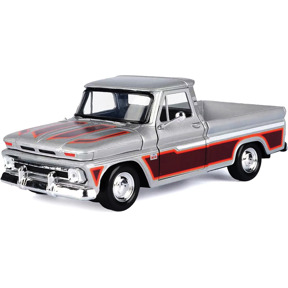 1966 Chevy C-10 Fleetside Silver with Paneling | Motormax