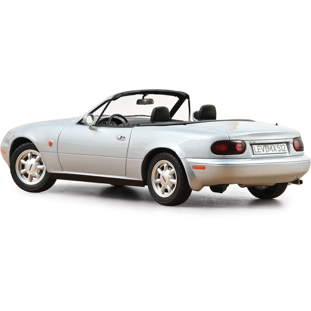 1989 Mazda MX-5 Miata Silver Diecast Model Car | Norev