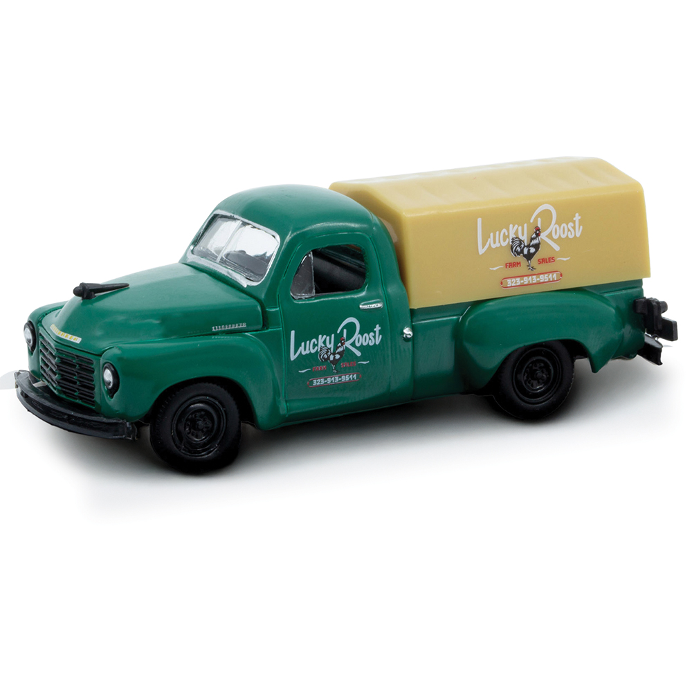 1950 Studebaker 2R Truck Green Diecast Model Truck | M2 Machines