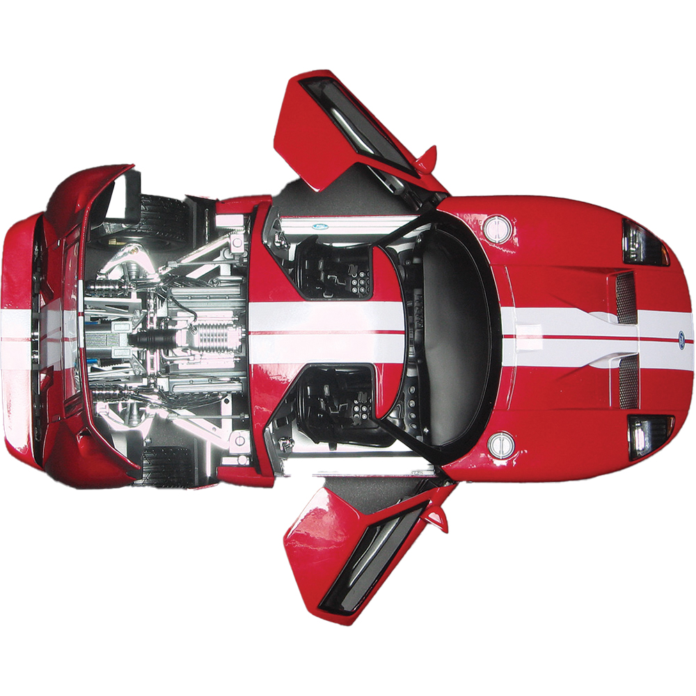 Ford GT Concept Red Diecast Model Car | Motormax