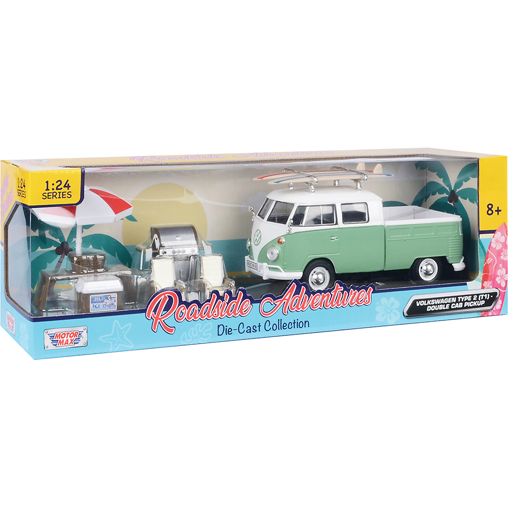 Volkswagen Type 2 (T1) Double Cab Pickup Roadside Adventures