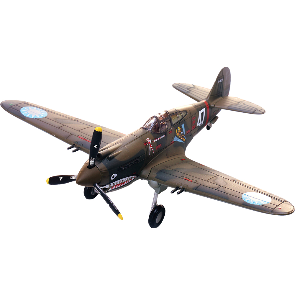 Curtiss P-40B/C Warhawk White 7, 13-victory ace Robert Neale