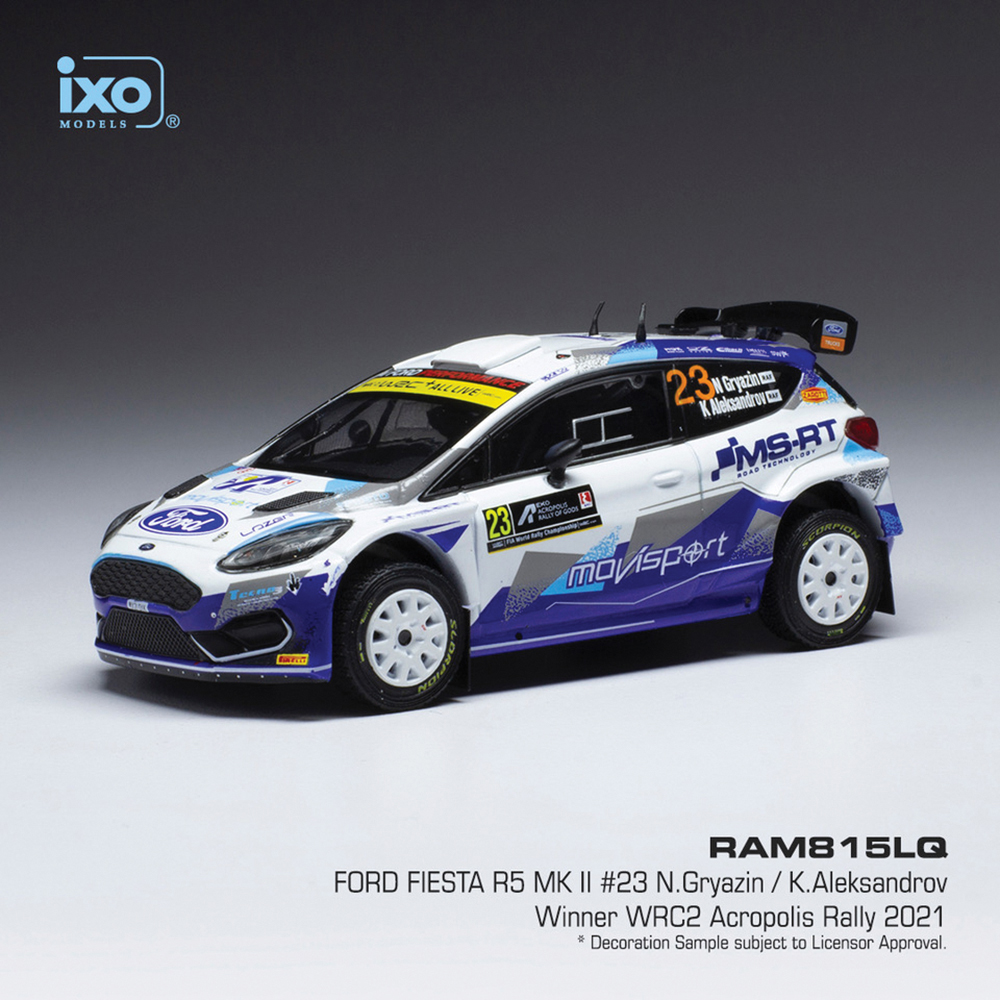 ミニカー　FORD FIESTA R5 1/43 RAM815LQ-1__66553.1751498003.