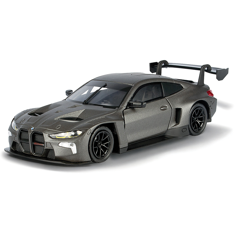 BMW M4 GT3 Gray Diecast Model Car | Motormax