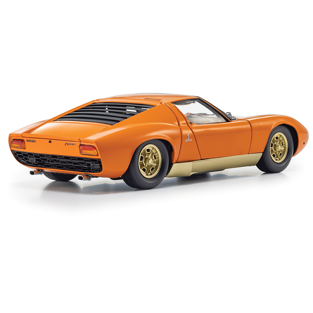 Lamborghini Miura 1/18ゴールド Kyosho Kyosho 1:18 Lamborghini Miura SV in Yellow with Gold Accents