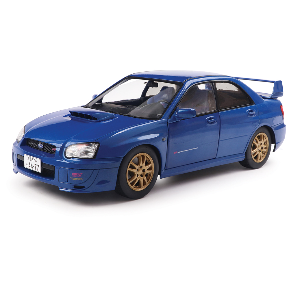 ミニカー Autoart 1/18 Subaru Impreza WRX STi 2003 1/18 AUTOart 2003 Subaru Impreza WRX Sti - White Diecast Car