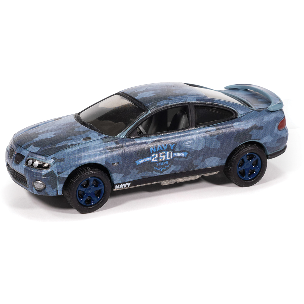 2004 Pontiac GTO 250th Anniversary Navy Blue Camo | Johnny Lightning