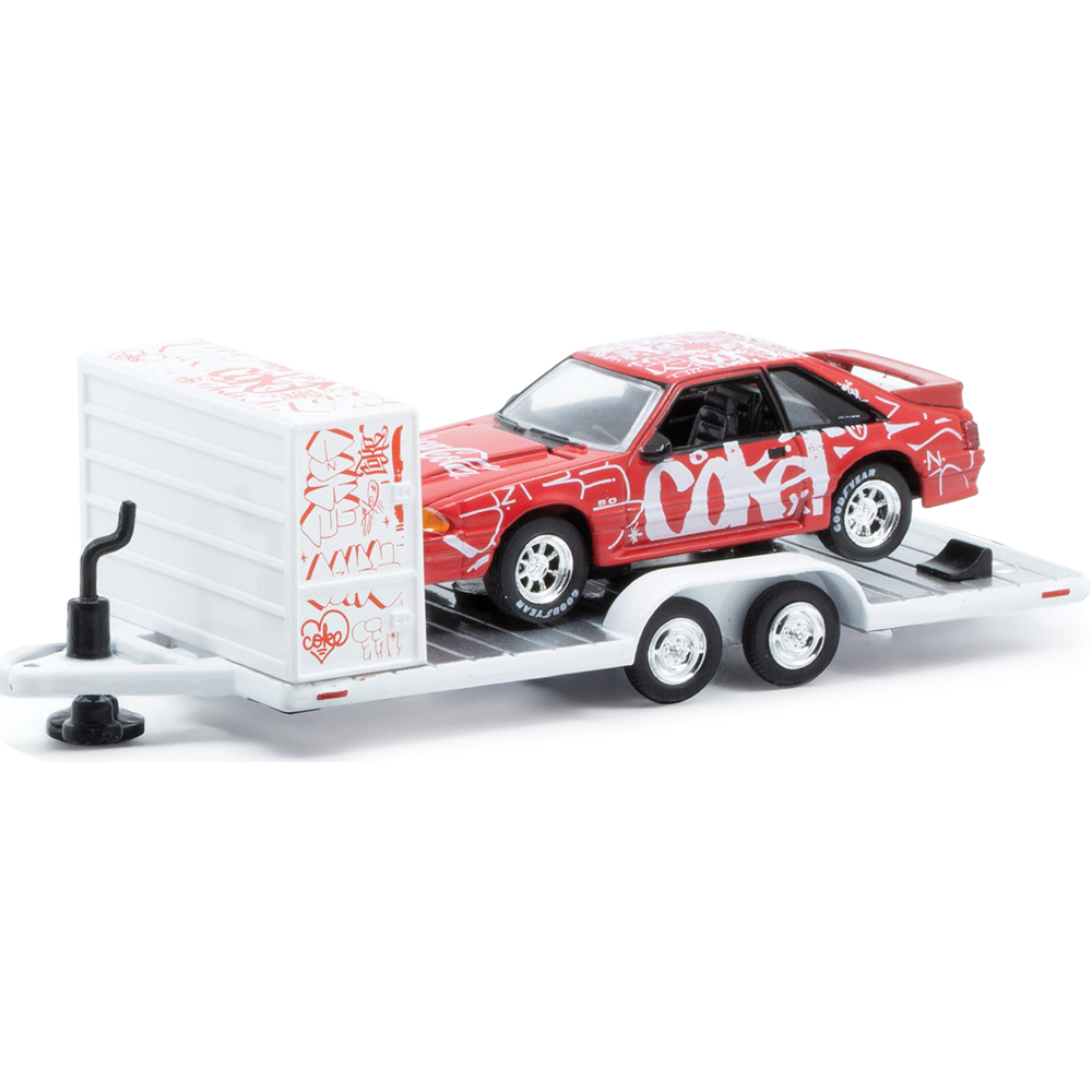 Coca-Cola 1969 Ford F-100 Ranger 4X4 & 1990 Ford Mustang GT with