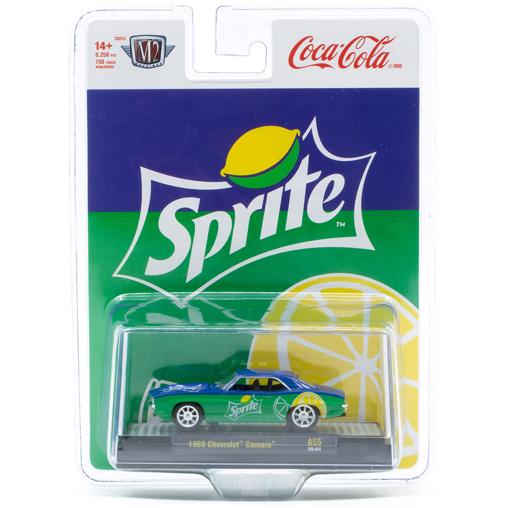 1969 Chevrolet Camaro Sprite Diecast Model Car | M2 Machines
