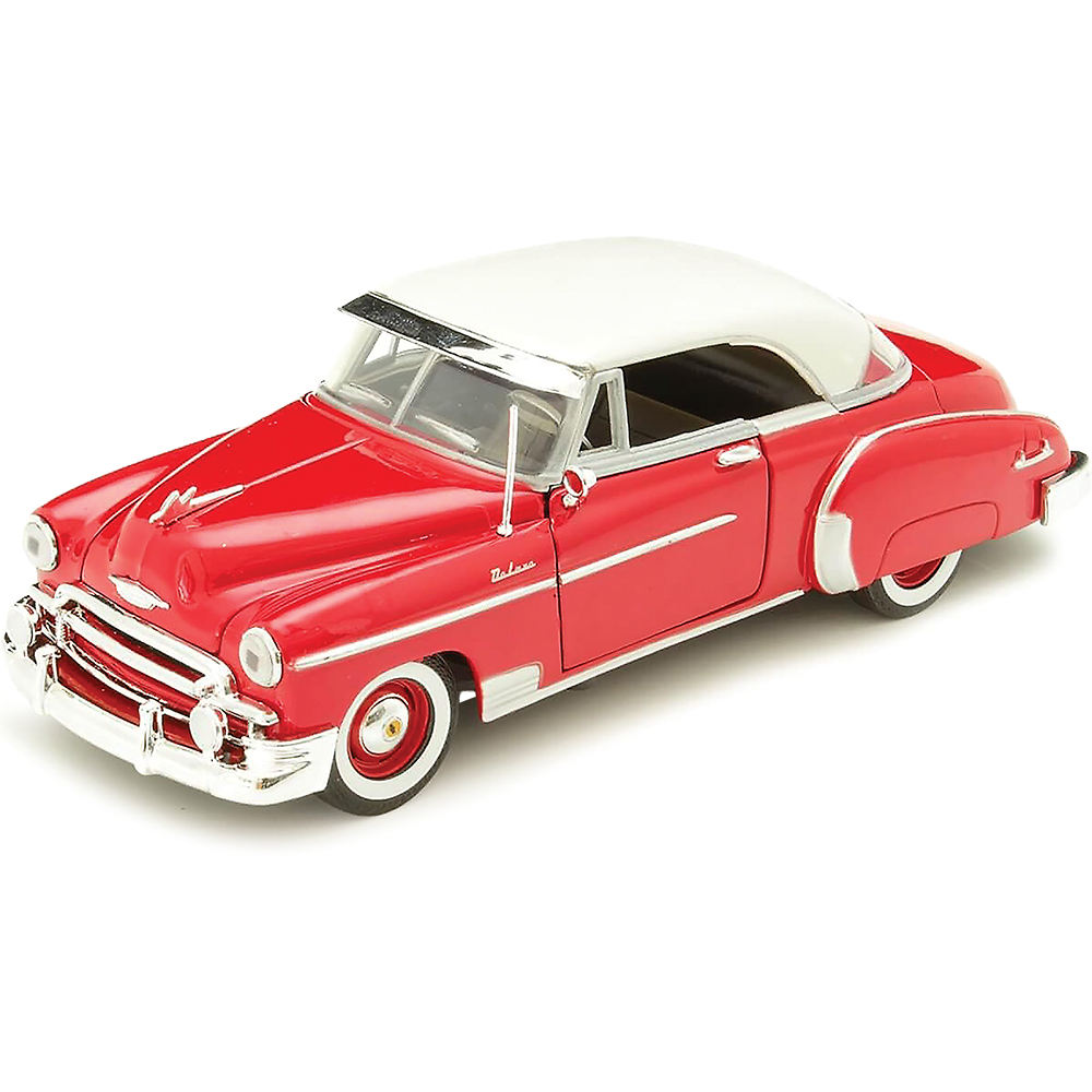 1950 Chevy Bel Air Red Diecast Model Car | Motormax