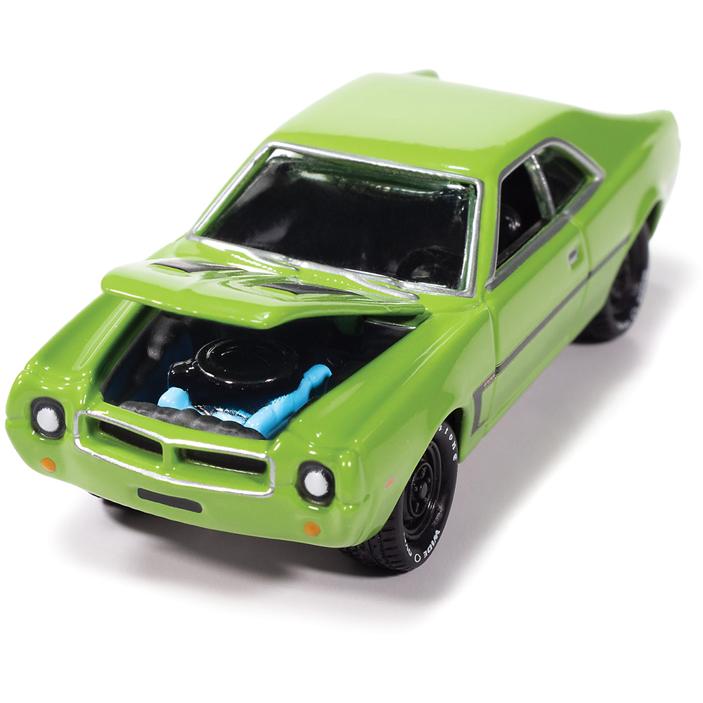 1969 AMC Javelin Big Bad Green Diecast Model Car | Johnny Lightning