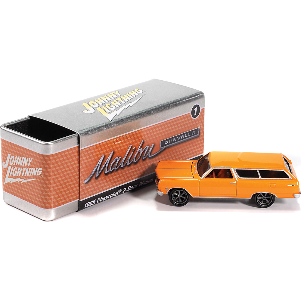 1965 Chevy 2-Door Wagon Sunset Metallic | Johnny Lightning