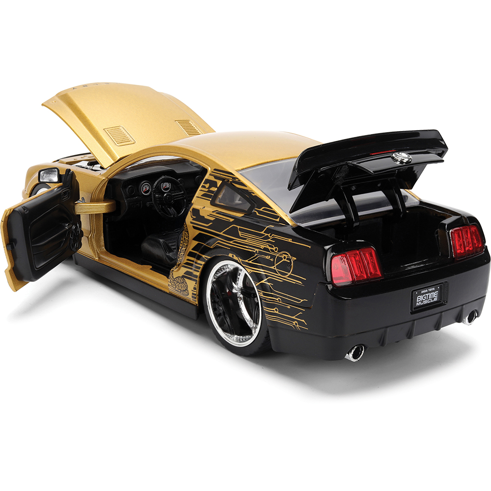 2008 Shelby Mustang G.T. 500KR Gold Cobra | Jada Toys