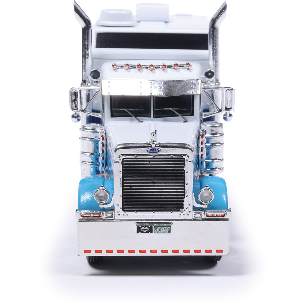 Peterbilt 379 Blue & White Diecast Model Truck | IXO Models