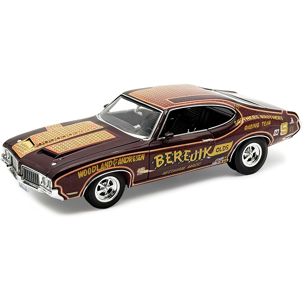 ミニカー BIGTIME MUSCLE 1970 Oldsmobile 442 1/24 BIGTIME Muscle - Oldsmobile 442 (1970, 1:24, Asstd.) 90552