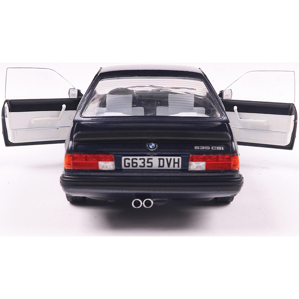 1984 BMW 635 CSI (E24) Macau Blue Diecast Model Car | Solido