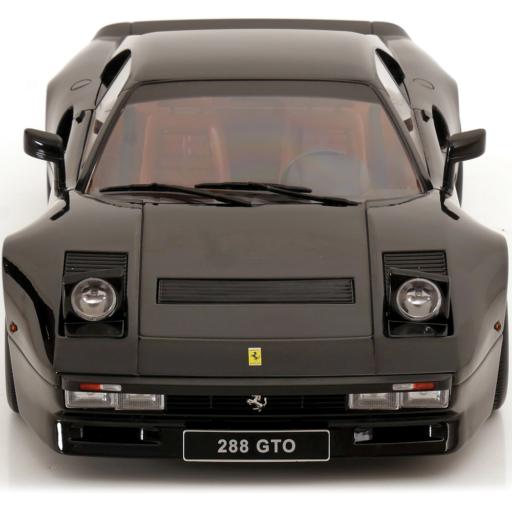 1984 Ferrari 288 GTO Black Diecast Model Car | KK Scale