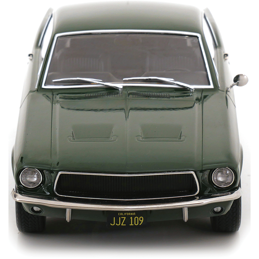 1968 Ford Mustang GT Fastback Dark Green Diecast Model Car | KK Scale