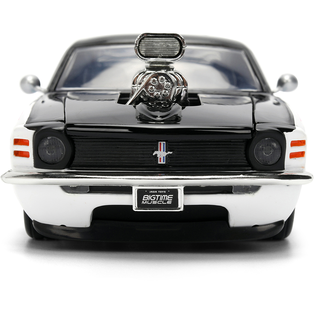 1970 Ford Mustang Boss 429 White Diecast Model Car | Jada Toys