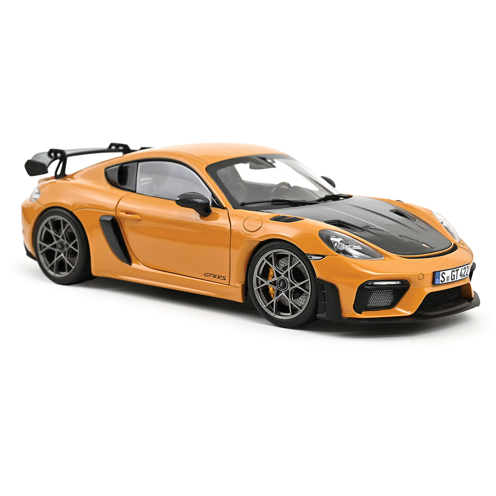 Porsche2023Cayman GT4 RS 1/18スケールモデルミニカー MINICHAMPS 1/18 - PORSCHE Cayman GT4 RS Weissach Package - 2024