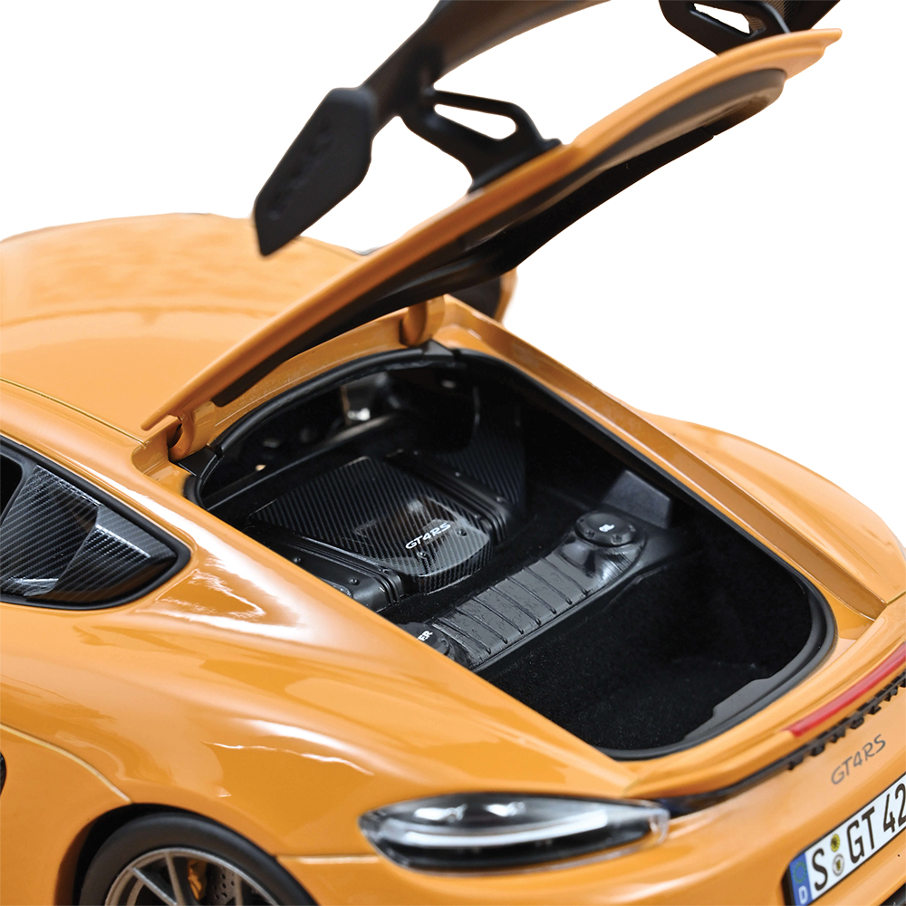 2023 Porsche Cayman GT4 RS w/Weissach Bahama Yellow | Norev