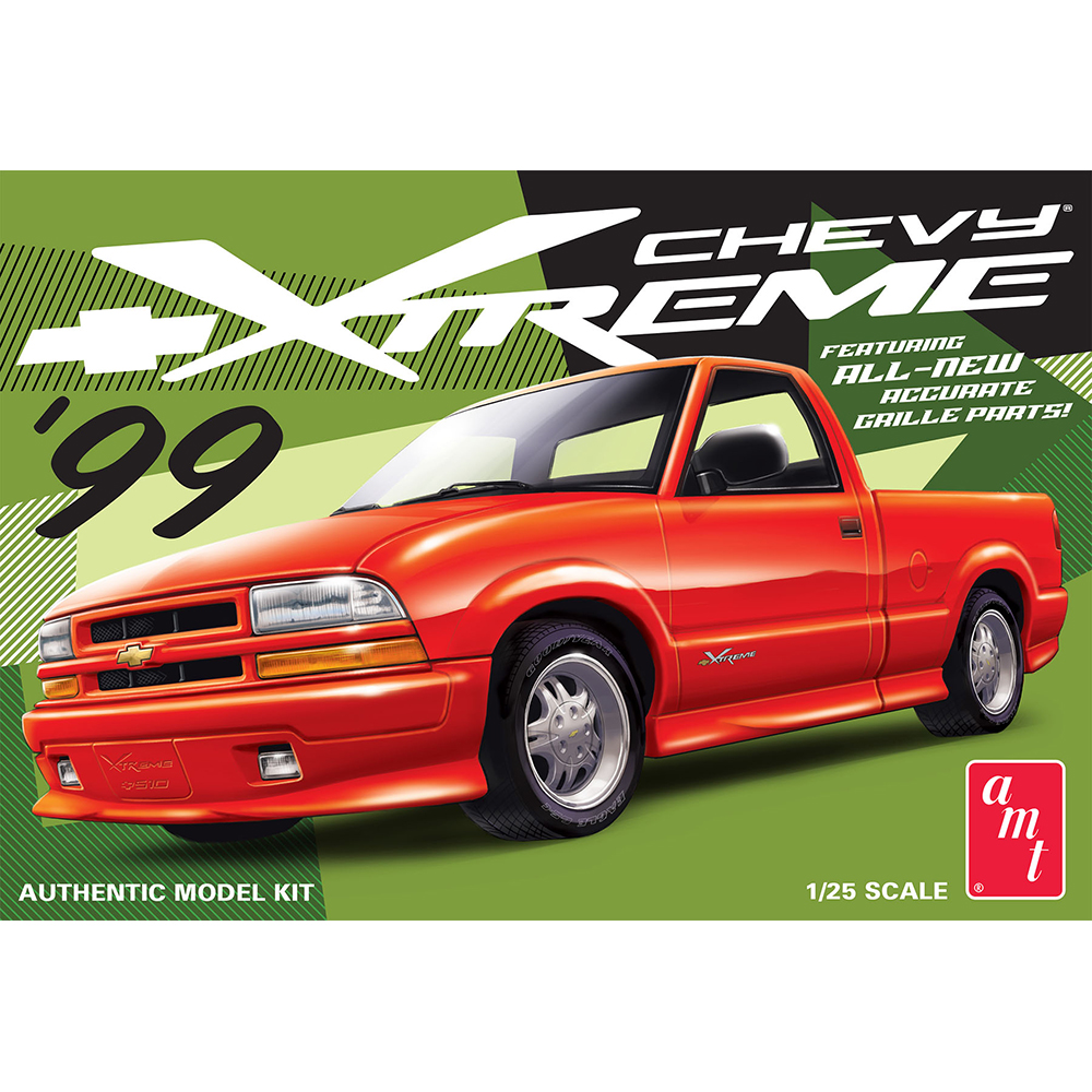 1999 Chevy S-10 Xtreme Pickup Plastic Model Kit | AMT