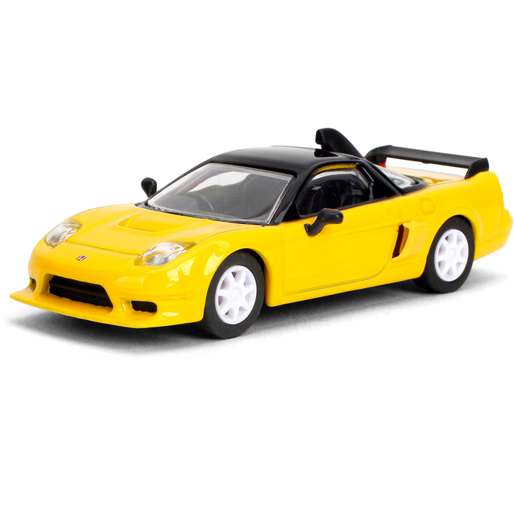 1995 Honda NSX-R GT Yellow Diecast Model Car | Majorette