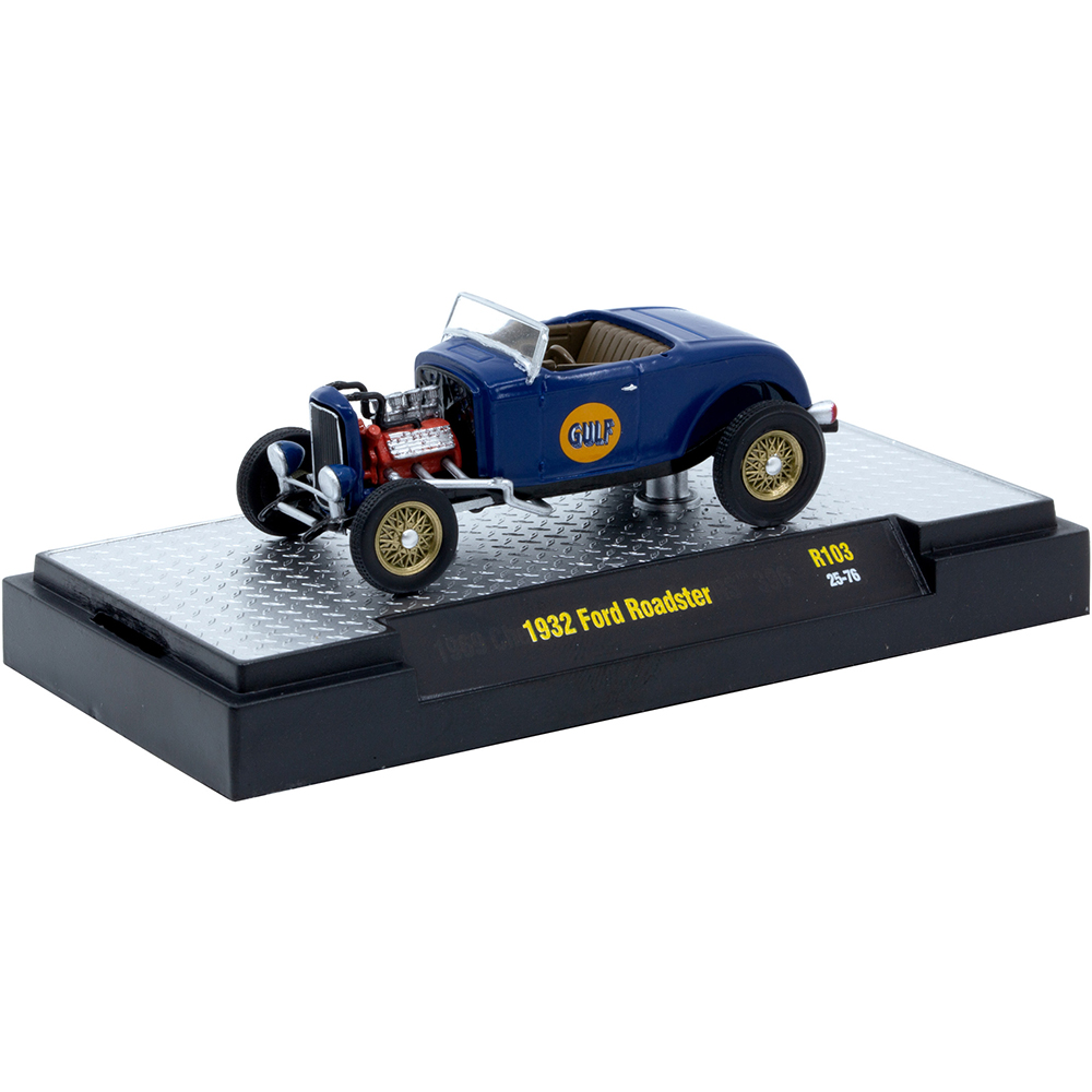 1932 Ford Roadster Gulf Diecast Model Car | M2 Machines