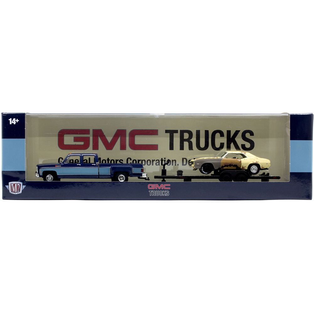 M2マシーン GMC シエラ3500 &シボレー・コルベット XP-86 M2 Machines 1973 GMC Sierra 3500 Dually & 1959 Chevy Corvette XP