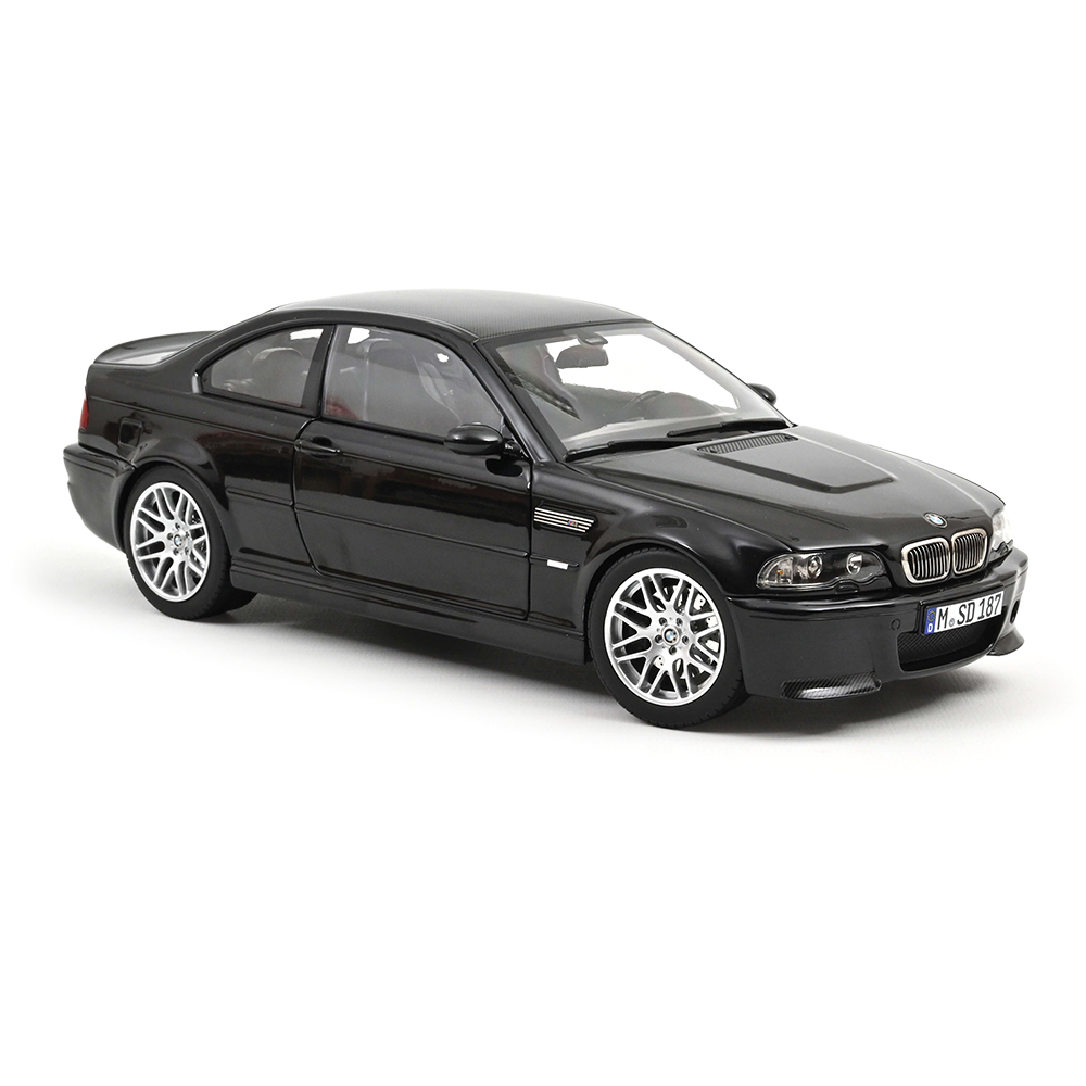 2003 BMW E46 M3 CSL Saphire Black Diecast Model Car | Norev