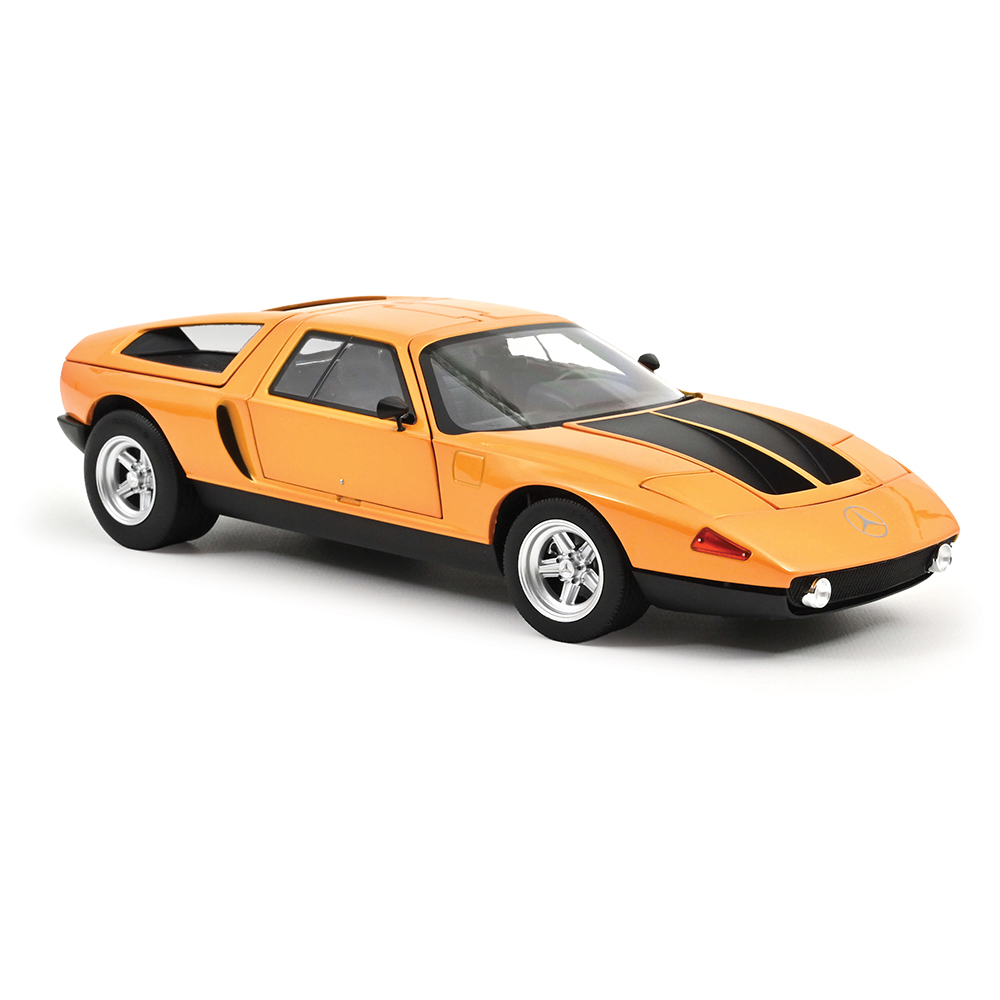 NOREV 1/18 メルセデス C111/II 1970 コンセプトカー 模型 1970 Mercedes-Benz C 111/II Concept Car Autumn Metallic | Norev