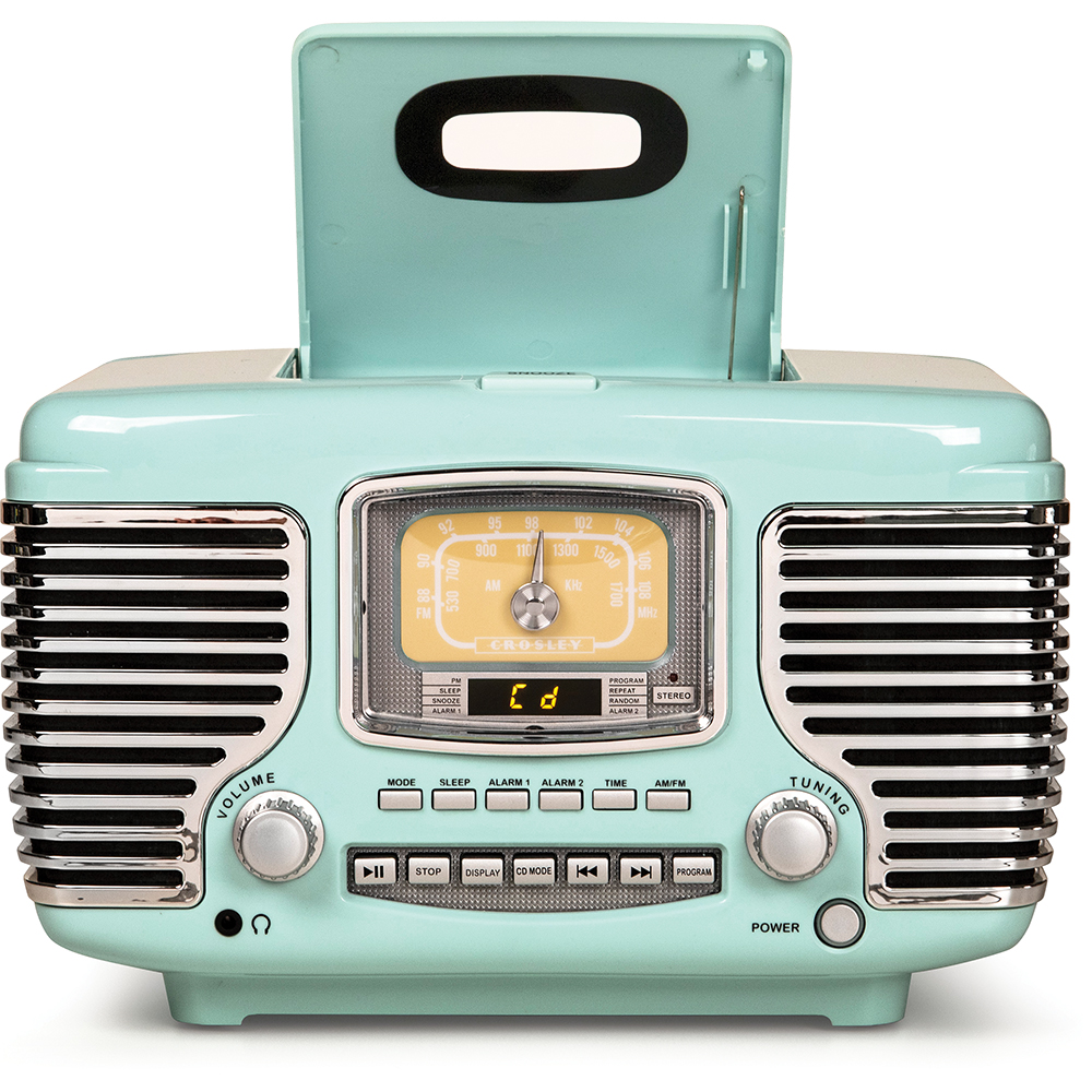 Corsair Radio & CD Player by Crosley | Fairfield Collectibles