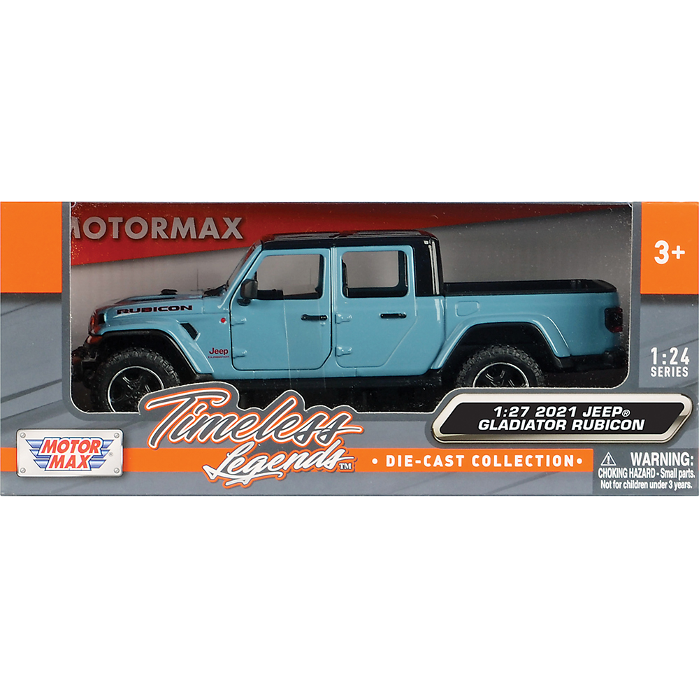 Jeep Gladiator Rubicon ミニカー Jeep Gladiator Rubicon Hardtop Anvil Diecast Model Truck | Motormax