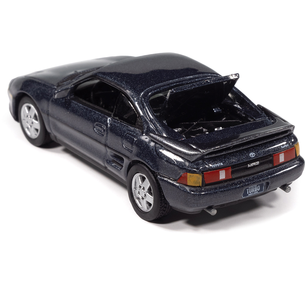 1991 Toyota MR2 Bluish Gray Argentum Poly | Johnny Lightning