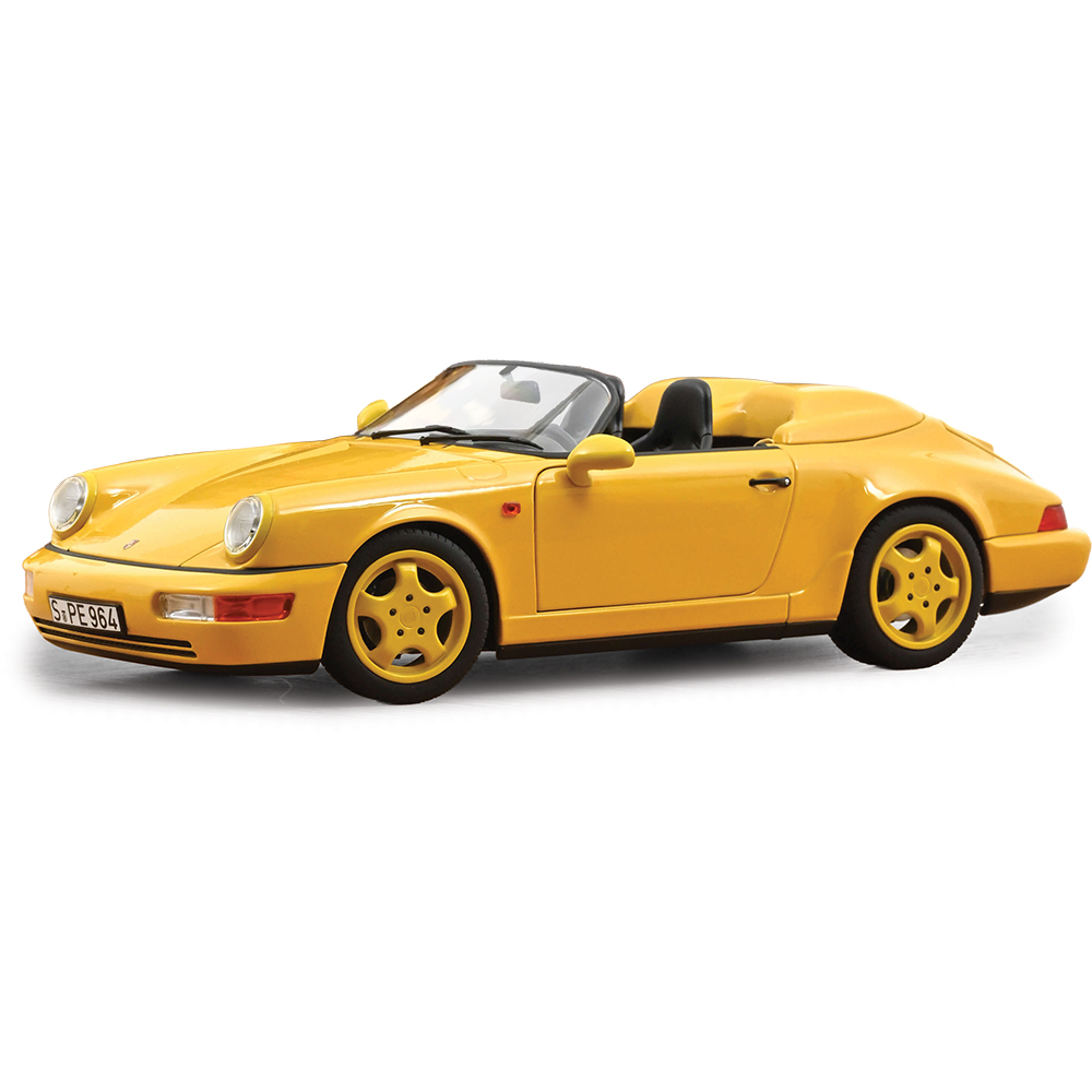 1993 Porsche 911 Speedster Speed Yellow Diecast Model Car | Norev