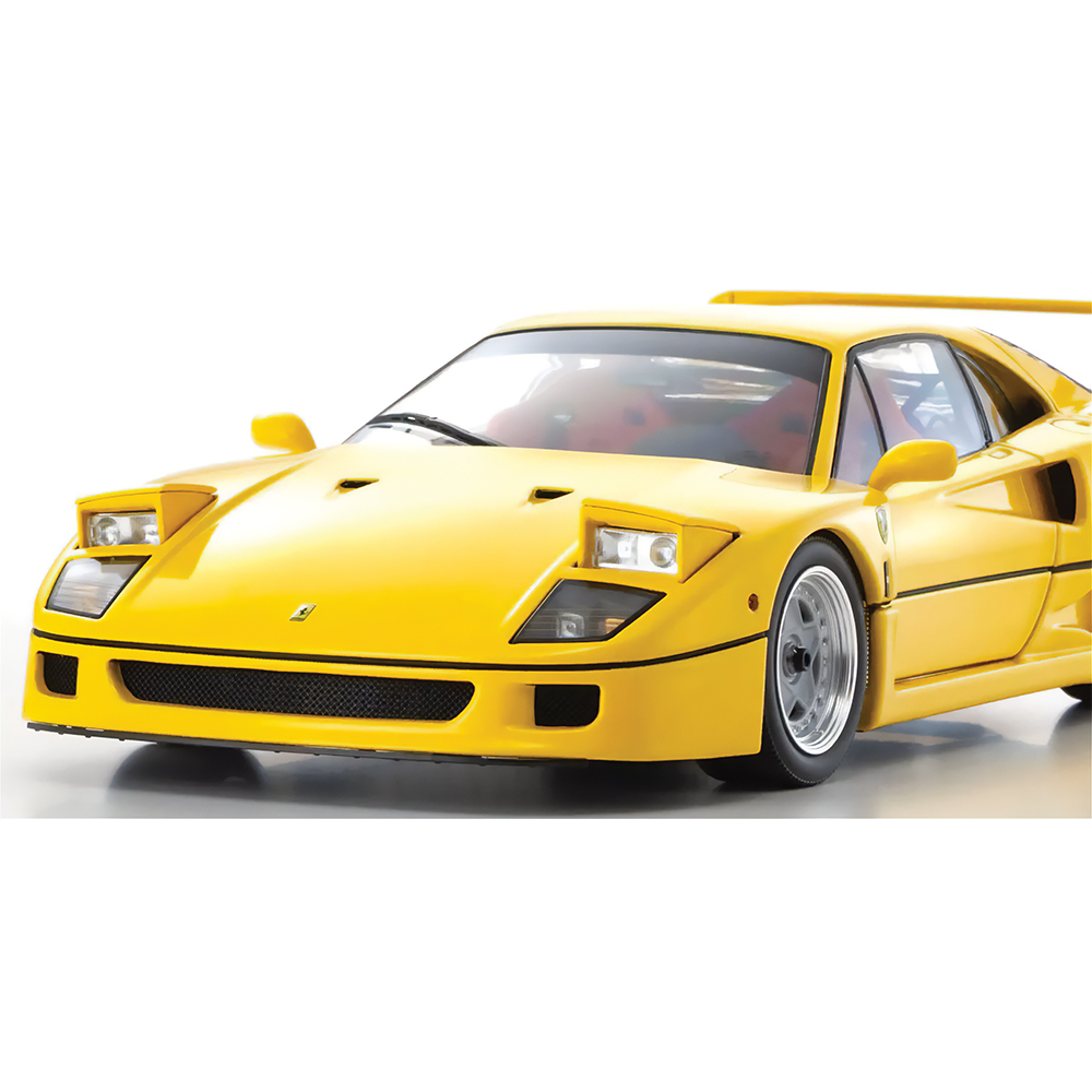 Ferrari F40 Yellow Diecast Model Car | Kyosho
