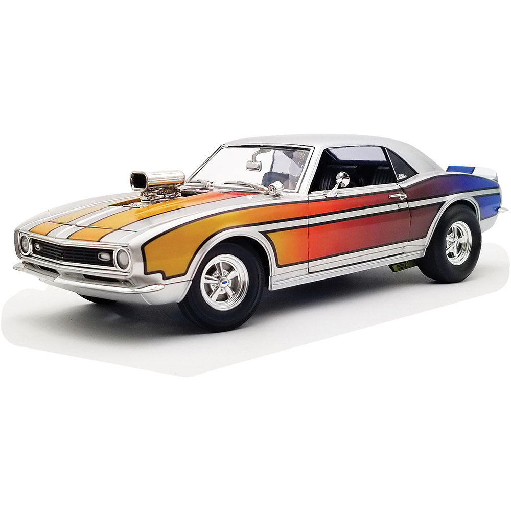 自動車 ACME 1968 Drag Camaro 1968 Chevrolet Camaro Street Machine Diecast Model Car | Acme