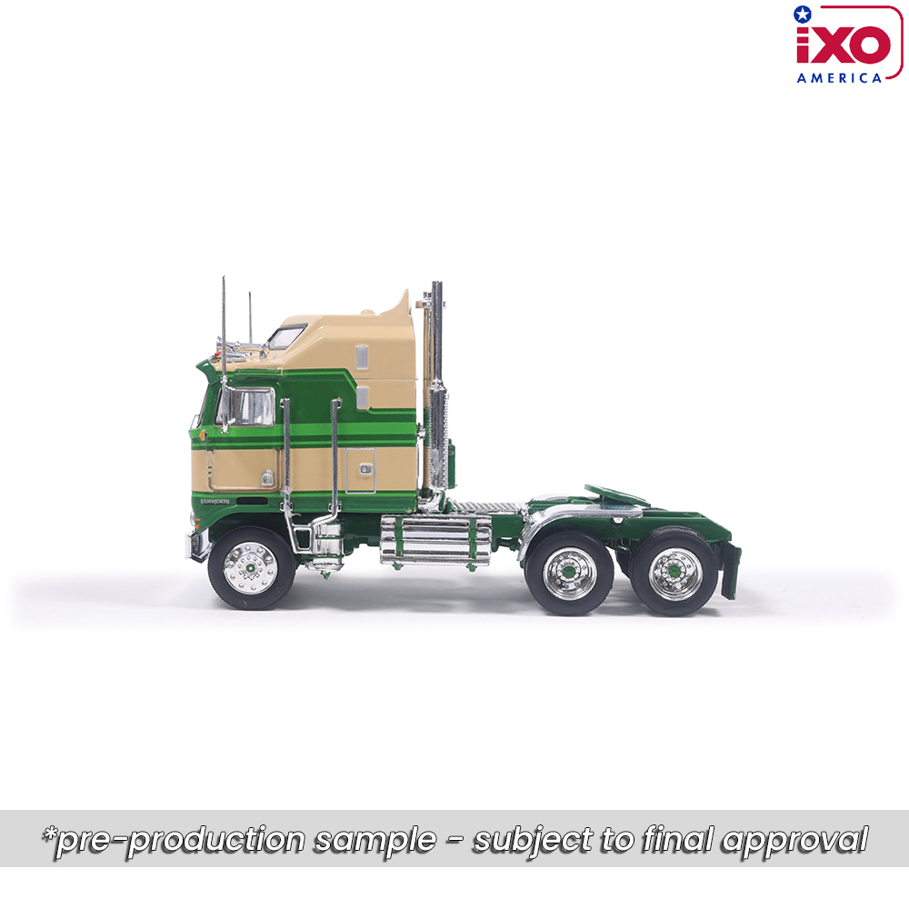 1976 Kenworth K100 Aerodyne Tan And Green | IXO Models