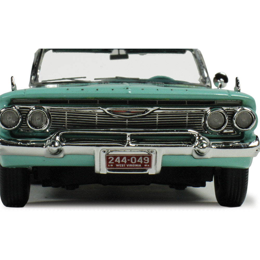1961 Chevrolet Impala Convertible Green | Goldvarg Collection